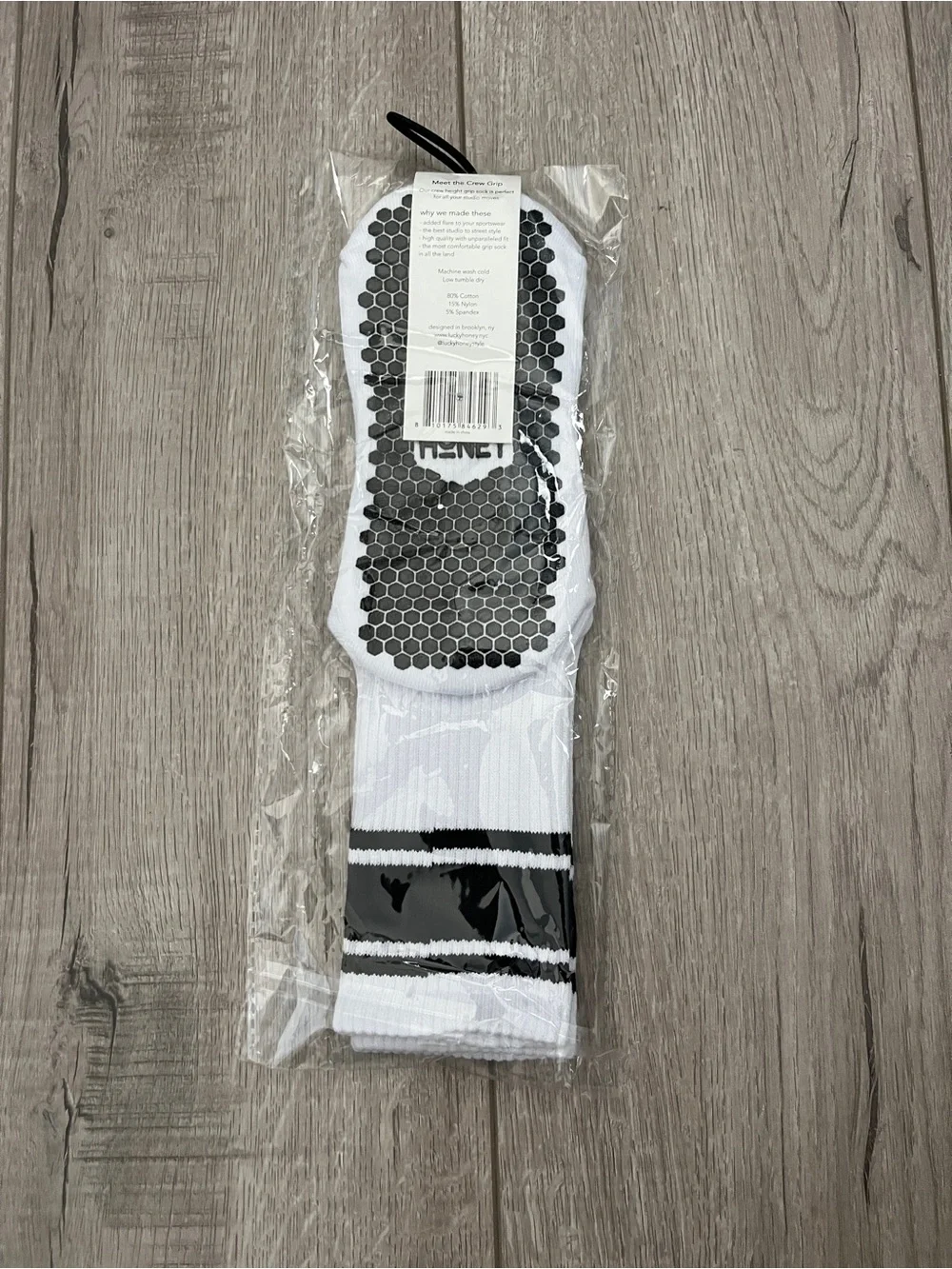 Lucky Honey Grip Sock